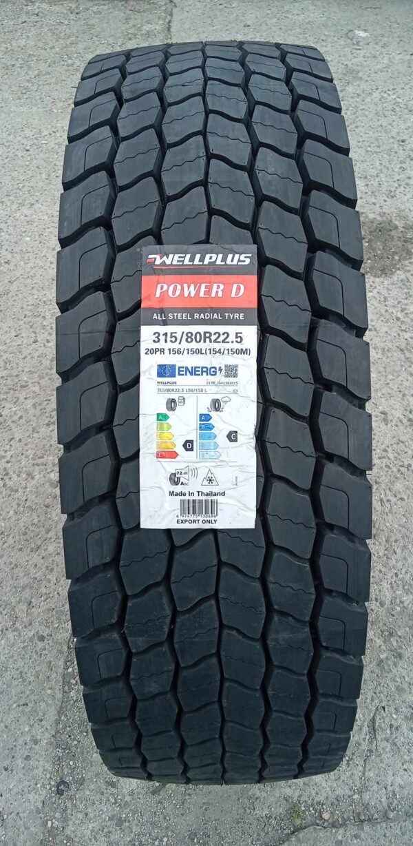 Opona Wellplus 315/80 R22,5 Power D